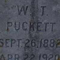 William Thomas Puckett (1882–1920) • FamilySearch