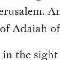 Adaiah of Boseath (0720 BC–)