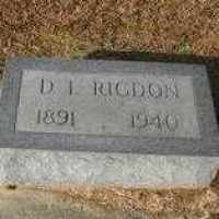 Daniel Ivy Rigdon (1891–1940)