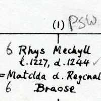 Rhys Mechyll ap Rhys Gryg (1190–1244)