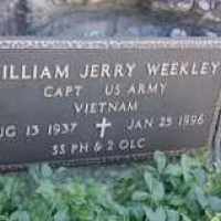 Capt. William Jerry Weekley (1937–1996)