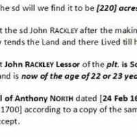 John Rackley Jr. (1670–1738)