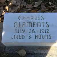 Charles Clements (1912–1912) • FamilySearch