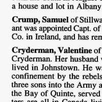 George Valentine Cryderman UEL (1726–1780)