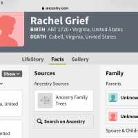 Rachel Grief (1720–1794) • FamilySearch
