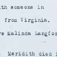 Malinda Langford (1824–1890) • FamilySearch