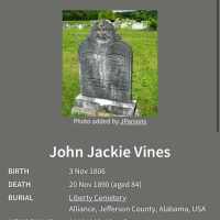 John Jackie Vines (1806–1890)