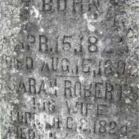 Sarah Roberts (1824–1896) • FamilySearch