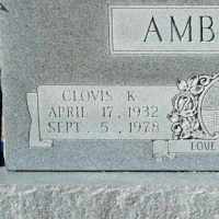 Clovis Keith Amburgey (1932–1978) • FamilySearch