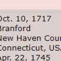 Gideon Tyler (1717–1745) • FamilySearch