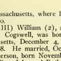 William Cogswell (1659–1708) • FamilySearch